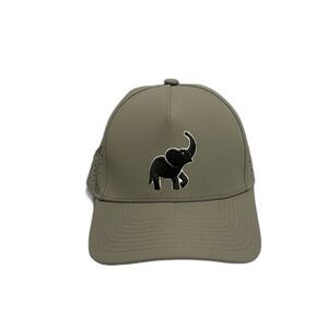 Sweet Rollz gray Elephant Athletic Golf Hat lightweight performance wear